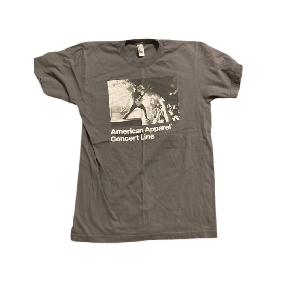 American Apparel Concert Line Tee